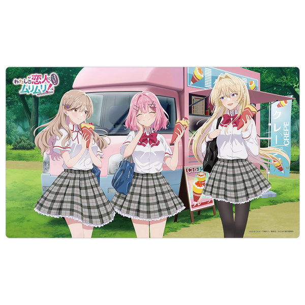 『わたしが恋人になれるわけないじゃん、ムリムリ! (※ムリじゃなかった!?)』描き下ろしラバーマット (制服)